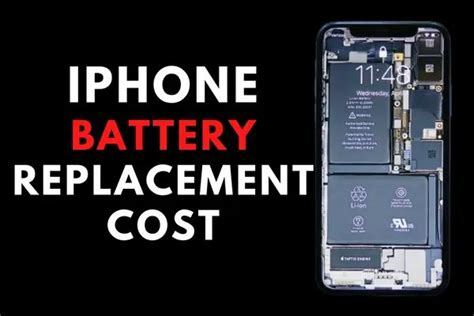 How much does an iPhone battery cost?